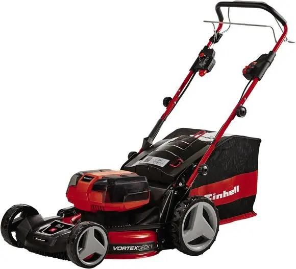 Газонокосилка аккумуляторная EINHELL PXC GE-CM 36/47 S HW Li,  47см, несамоходная,  4Ач, с ЗУ [3413200]